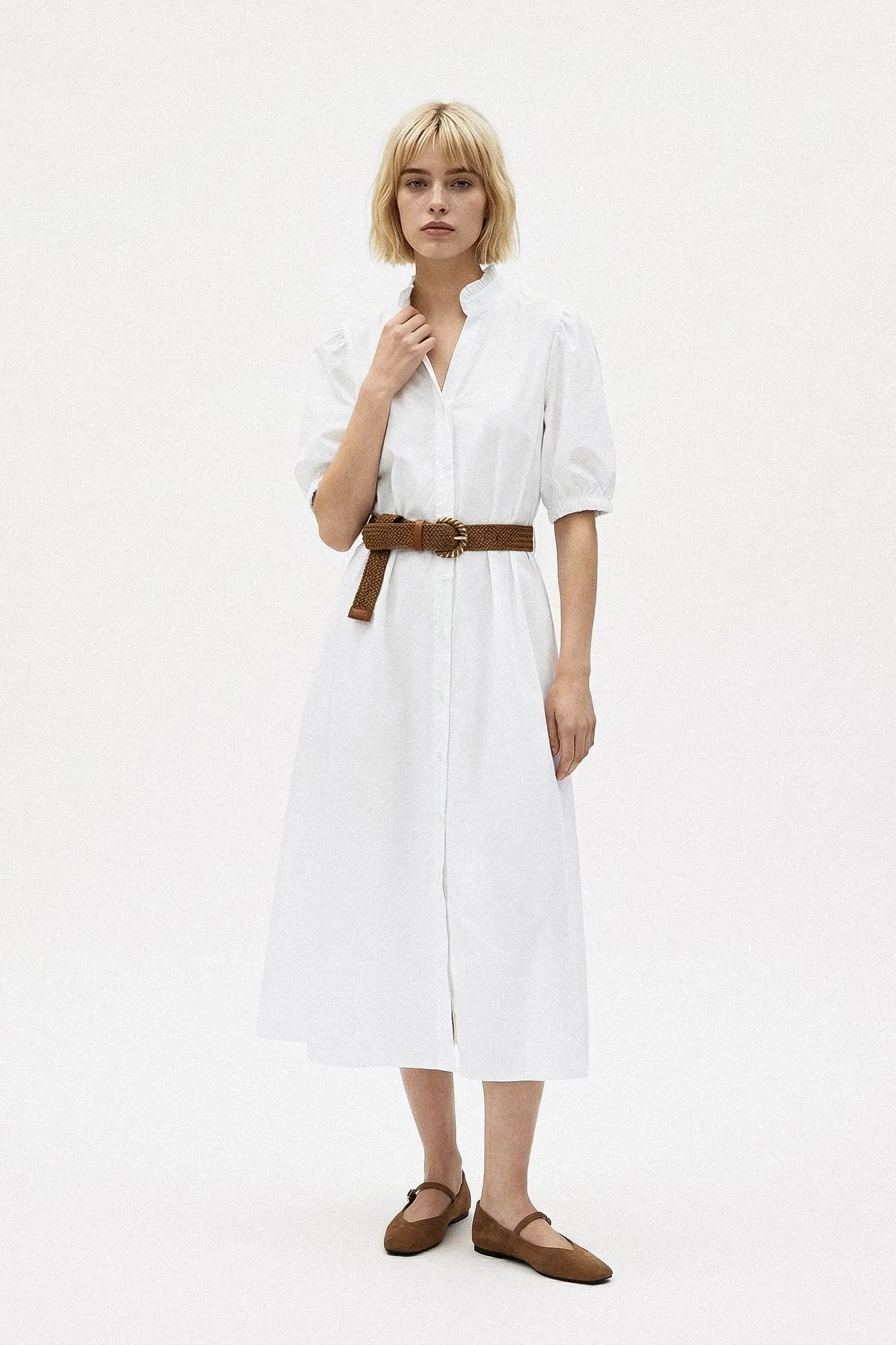 ROBE CEINTURE LÉORA Not specified