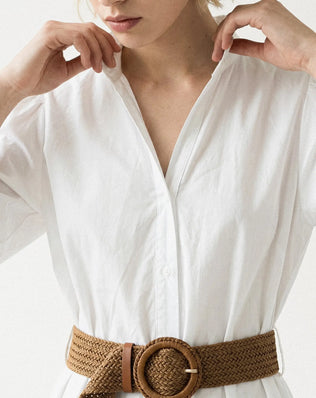 ROBE CEINTURE LÉORA Not specified