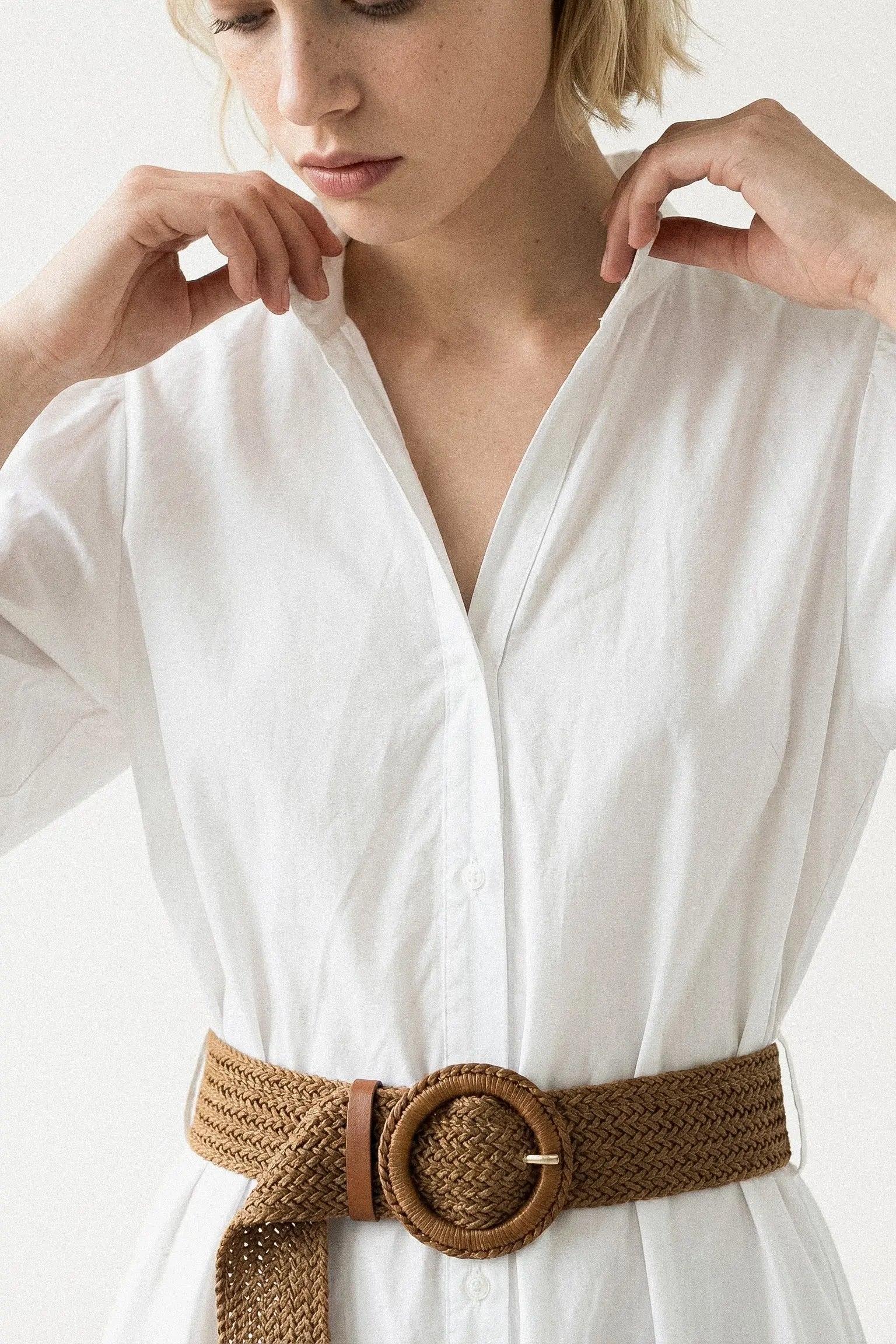 ROBE CEINTURE LÉORA Not specified