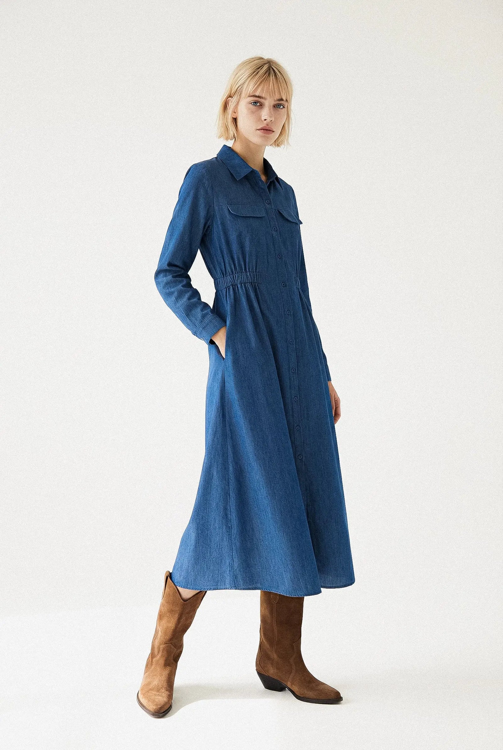 ROBE CHEMISE LONGUE ALTHÉA Not specified