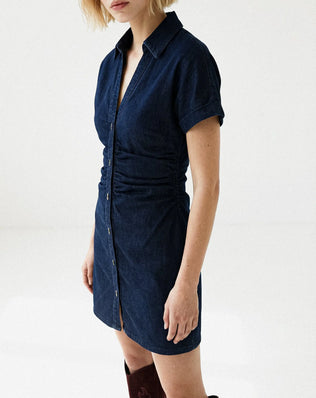 ROBE CINTRÉE DENIM PAULINE Not specified