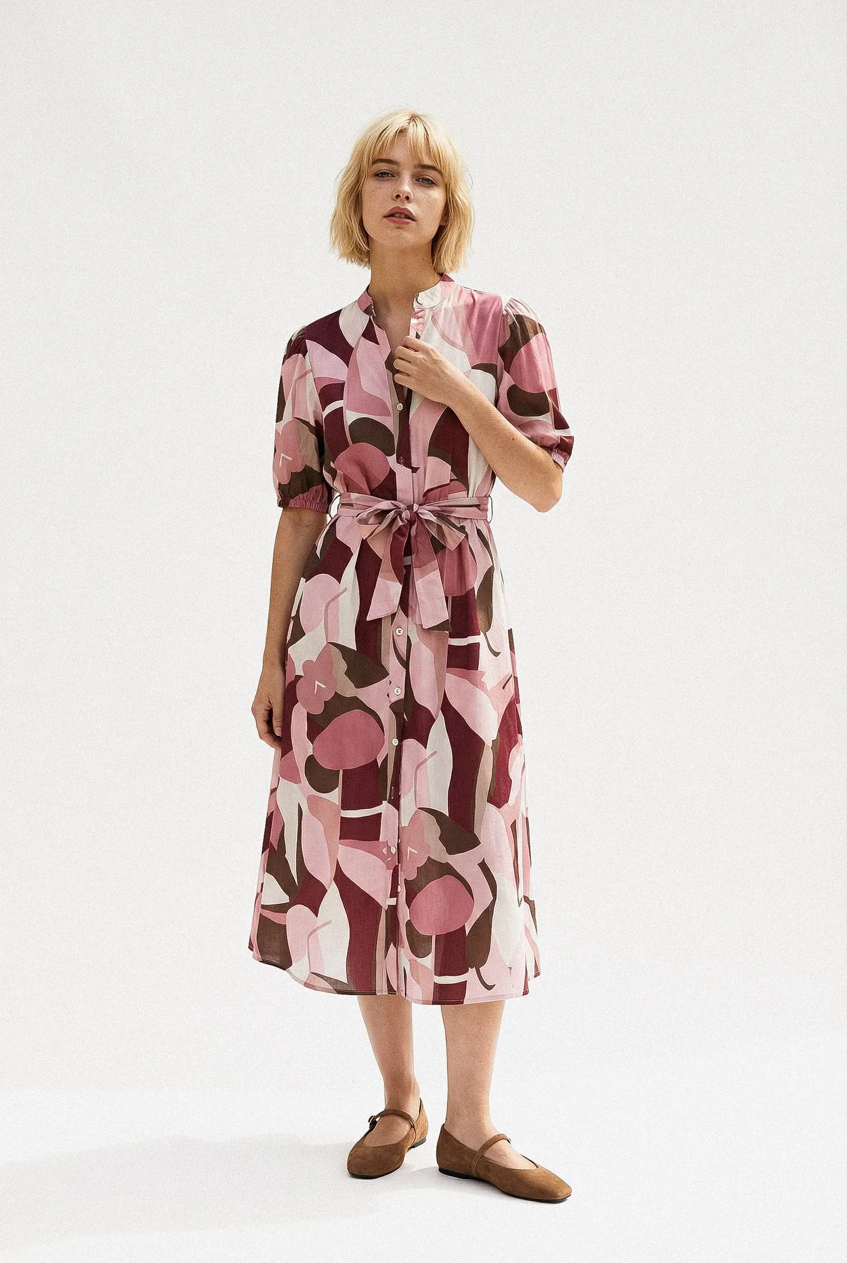 ROBE COTON GLACÉ PAULINE Not specified