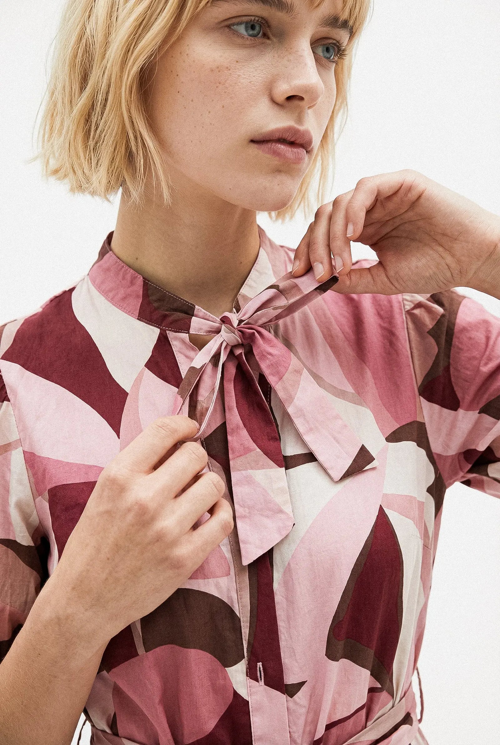 ROBE COTON GLACÉ PAULINE Not specified