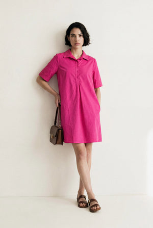ROBE COTON GLACÉ ROSELINE