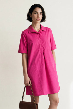 ROBE COTON GLACÉ ROSELINE