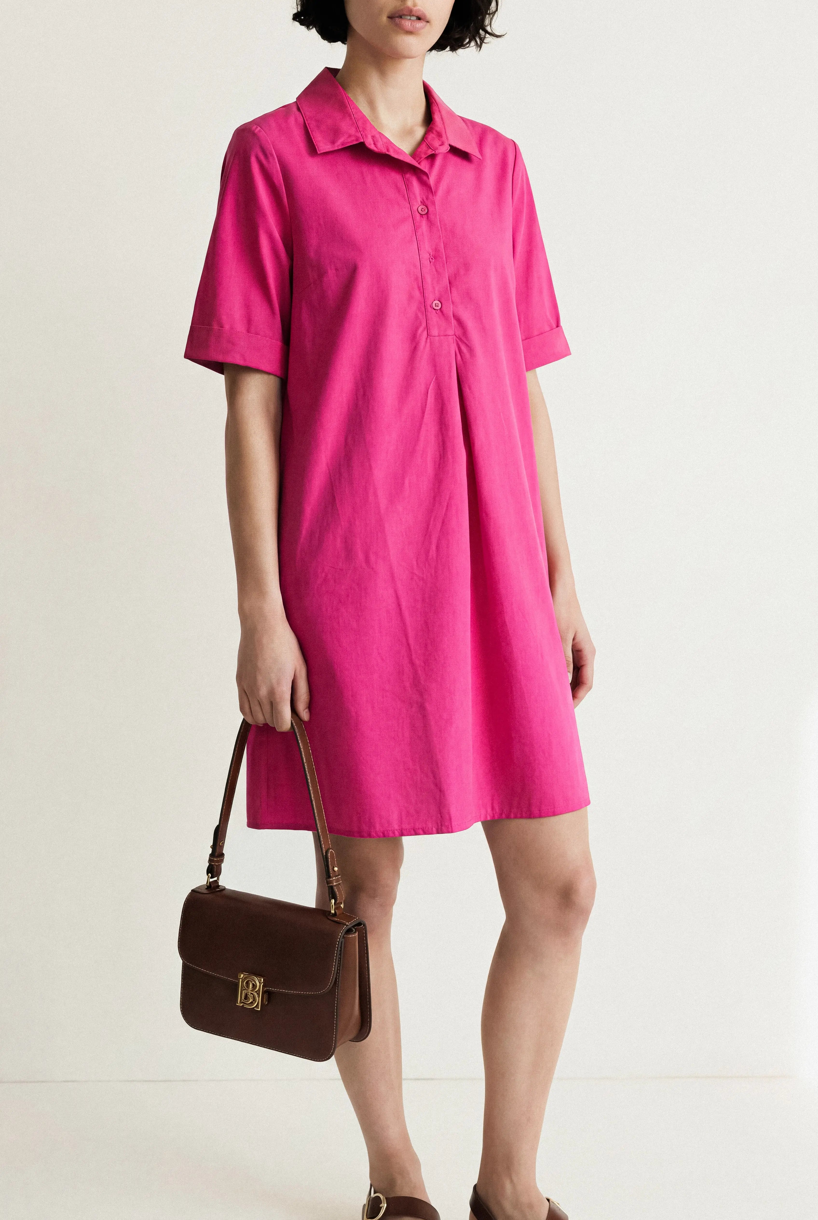 ROBE COTON GLACÉ ROSELINE
