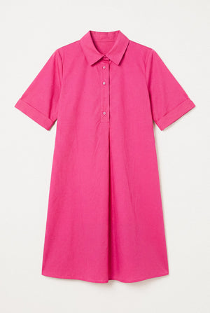 ROBE COTON GLACÉ ROSELINE