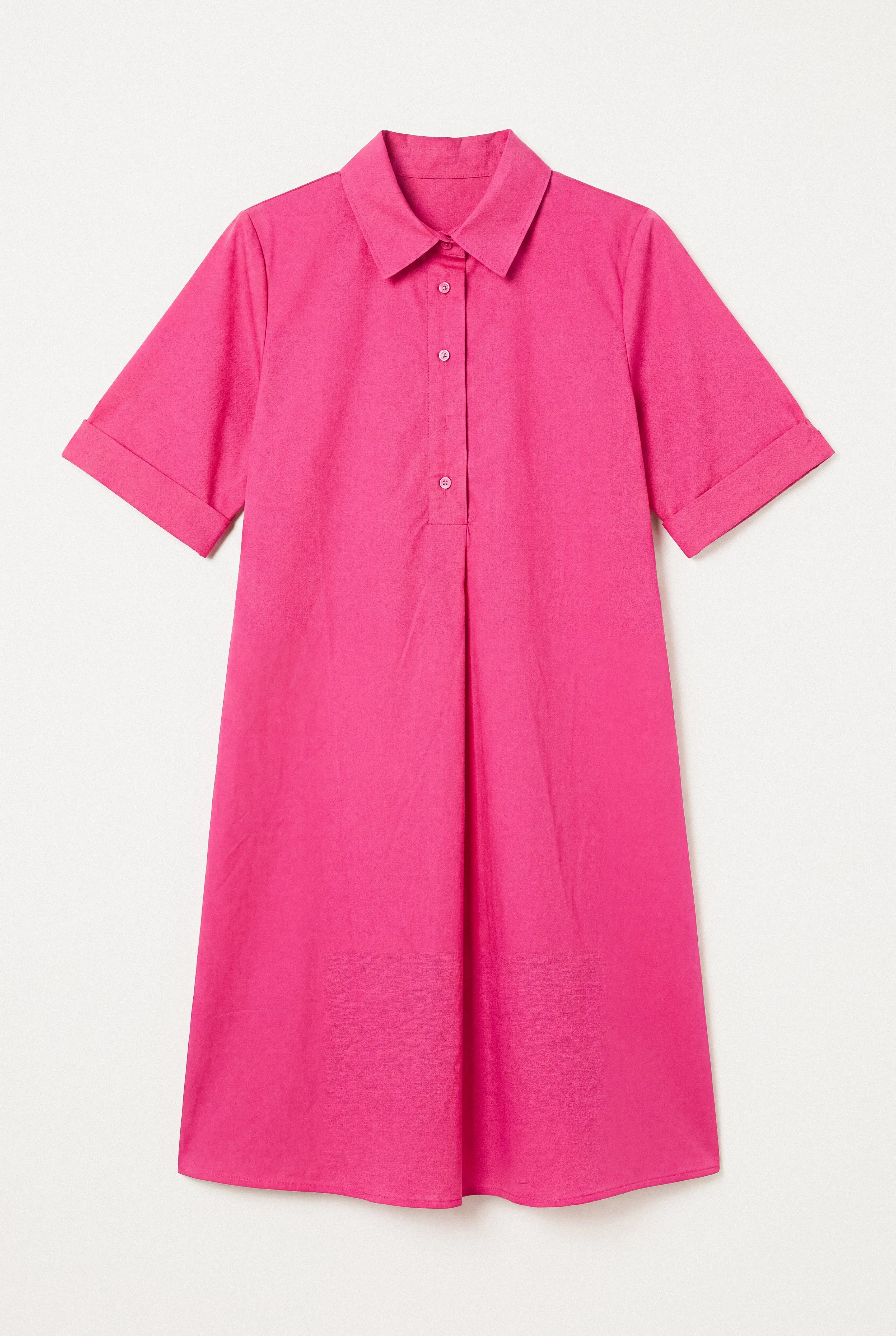 ROBE COTON GLACÉ ROSELINE
