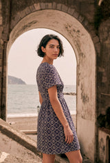 ROBE COURTE IMPRIMÉE MAÏA