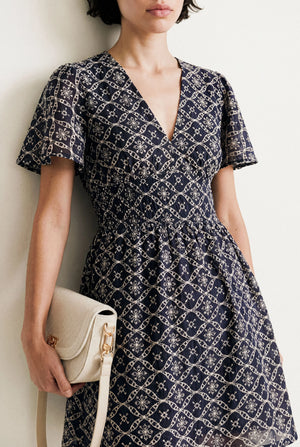 ROBE COURTE IMPRIMÉE MAÏA