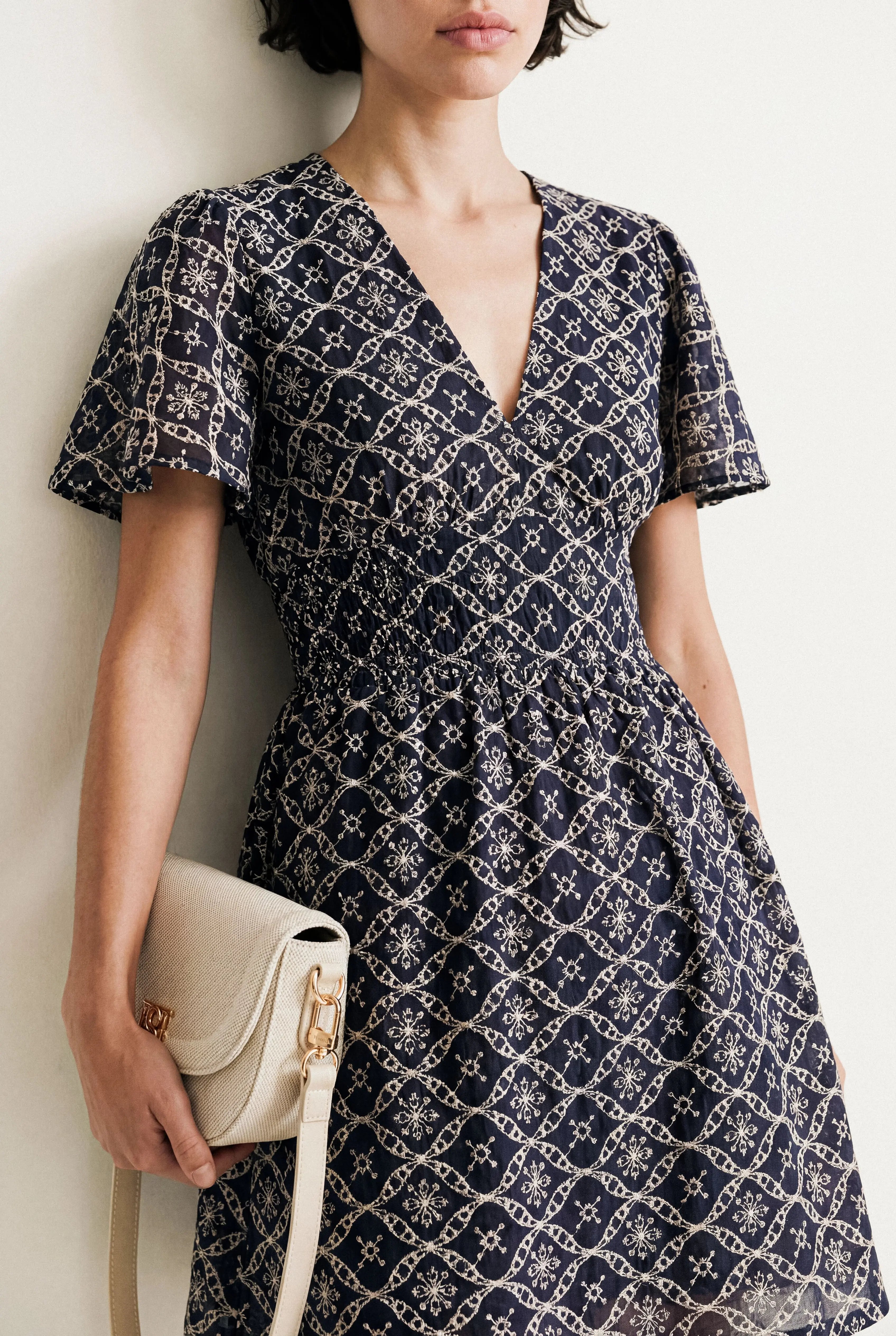 ROBE COURTE IMPRIMÉE MAÏA