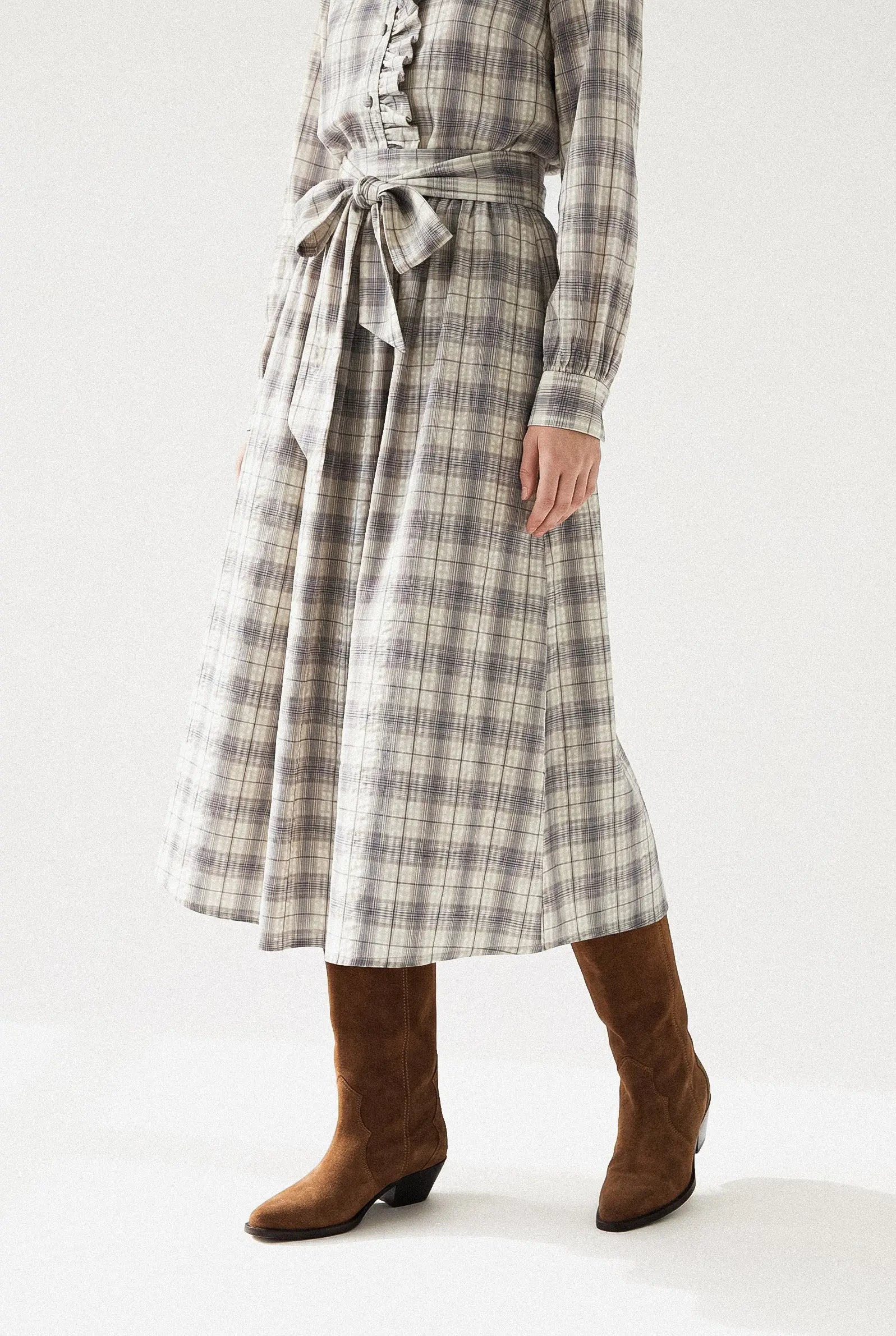 ROBE COURTE ONDULÉE IRÈNE Not specified