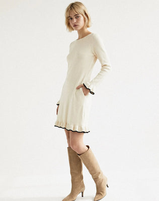 ROBE COURTE ONDULÉE IRÈNE Not specified