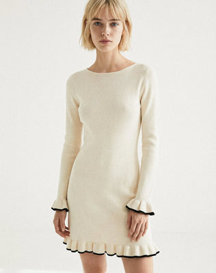 ROBE COURTE ONDULÉE IRÈNE Not specified