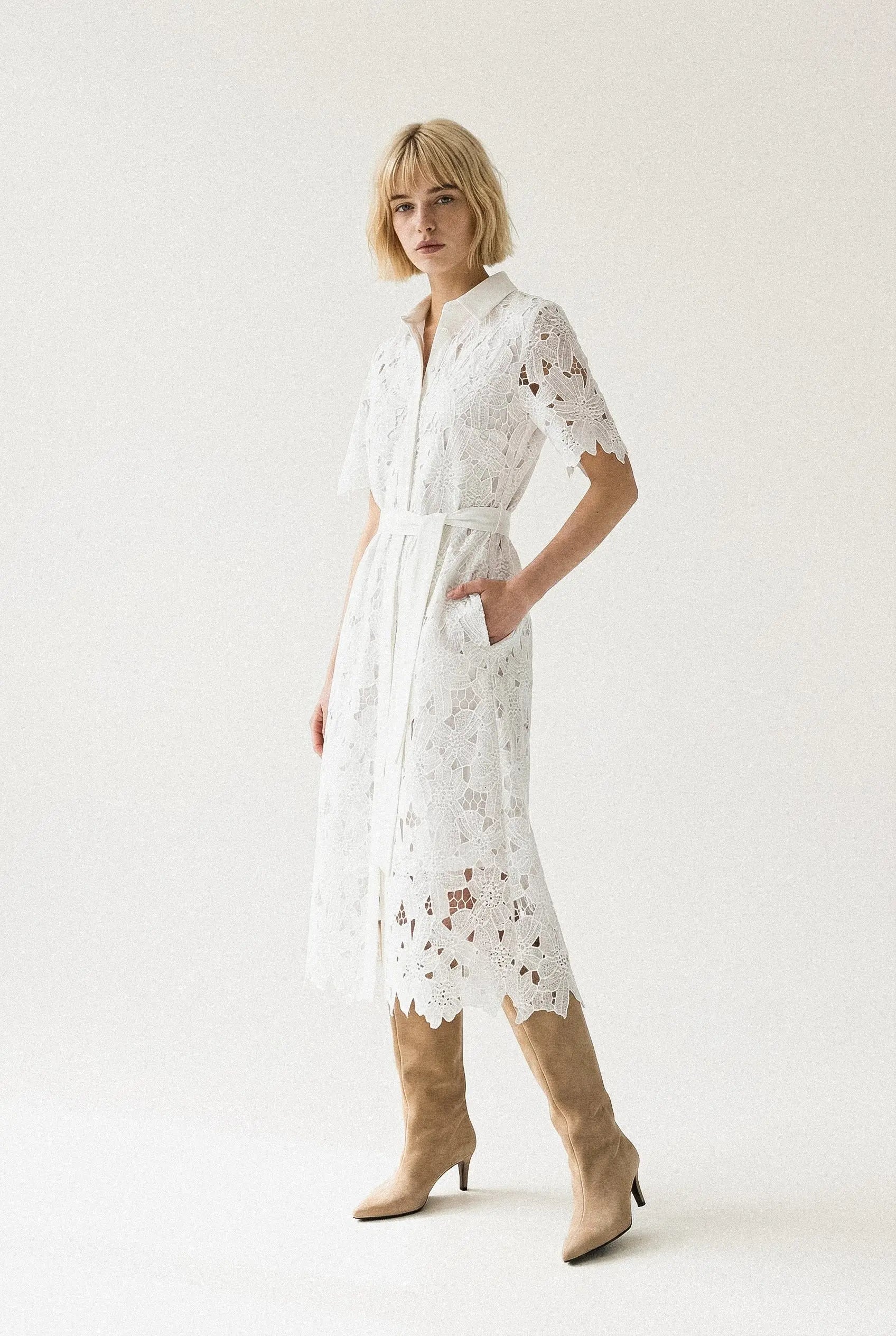 ROBE DENTELLE ÉLISE Not specified