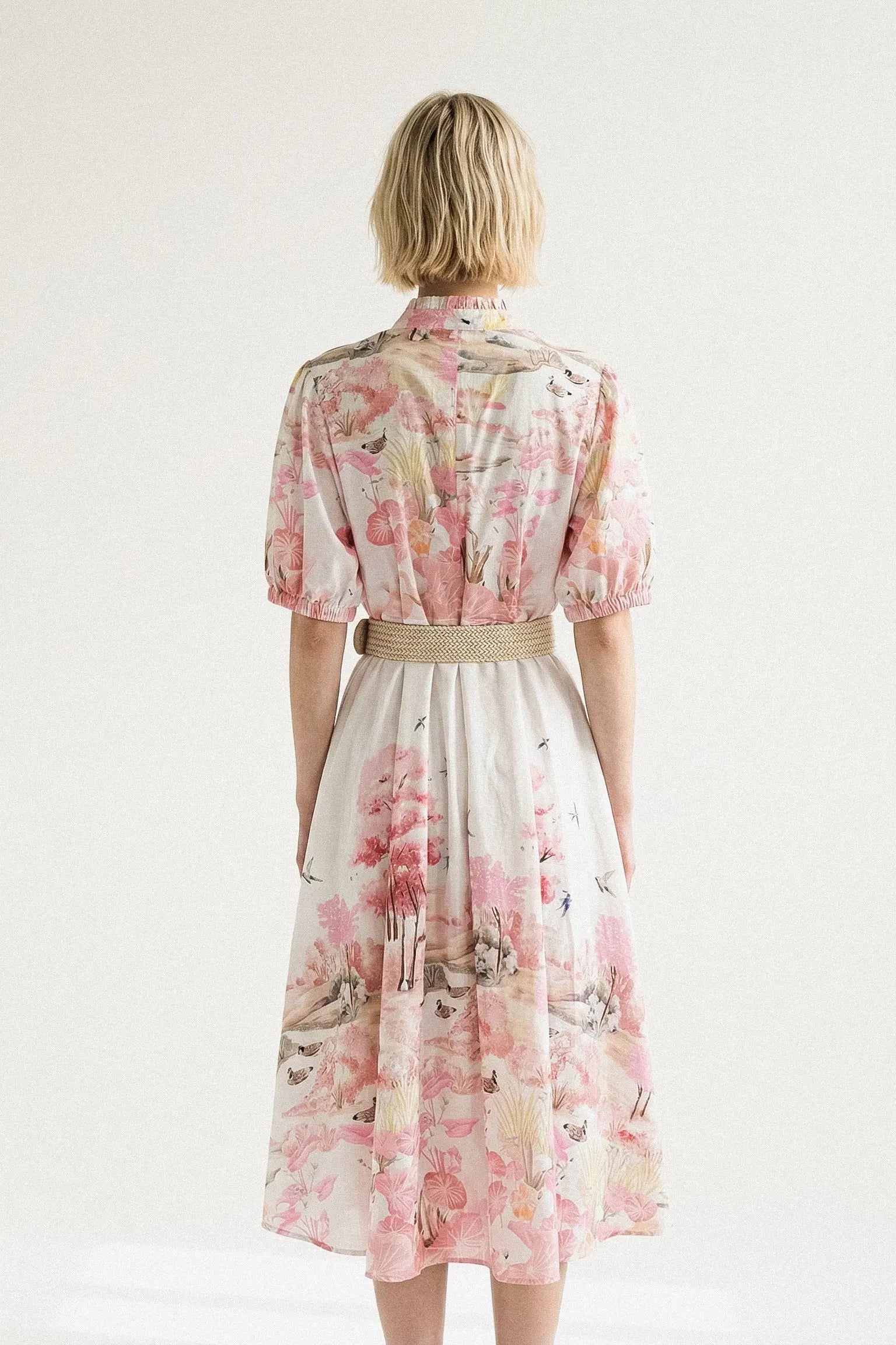 ROBE IMPRIMÉ CEINTURE MIRENA Not specified