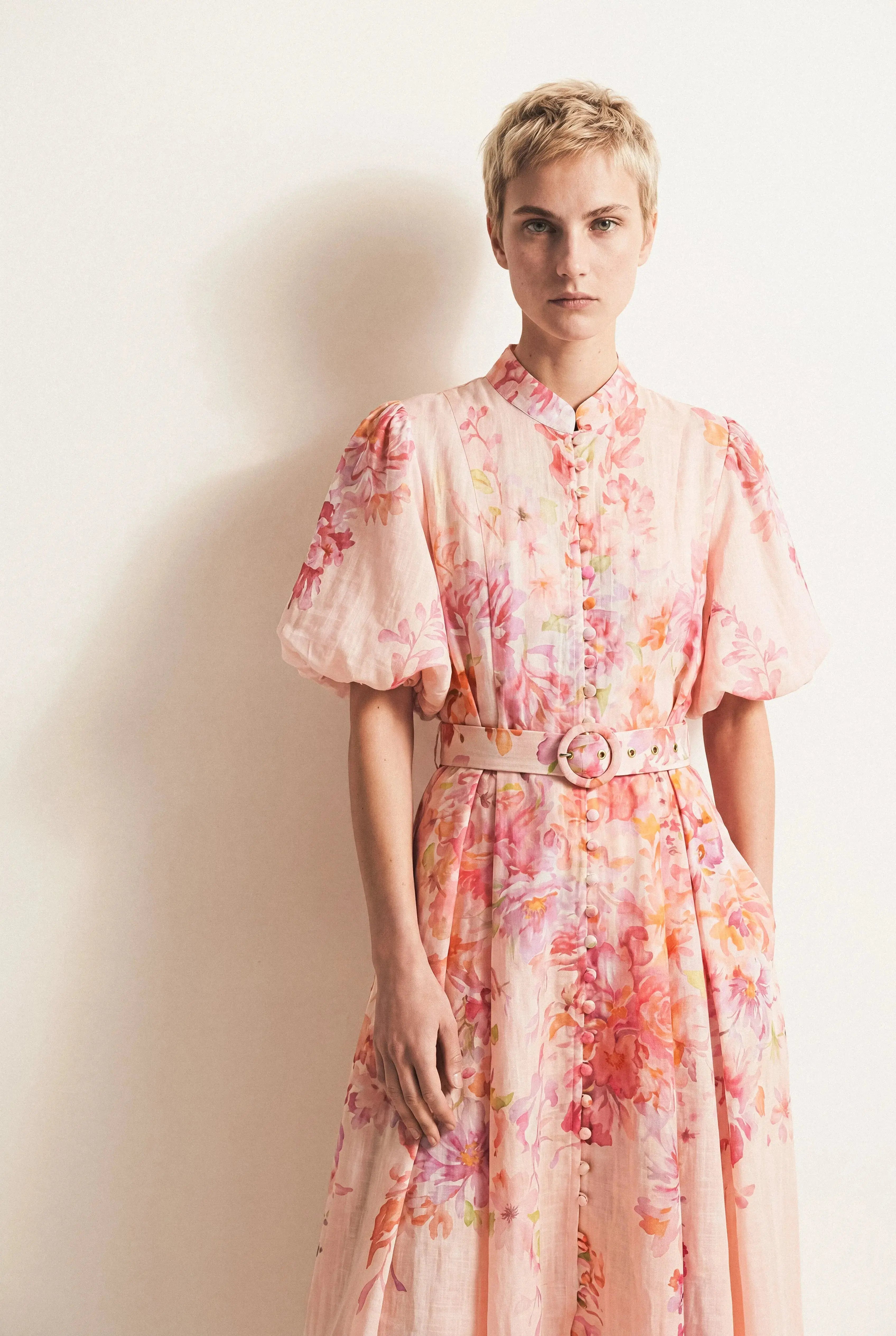 ROBE IMPRIMÉ CEINTURE PAOLA