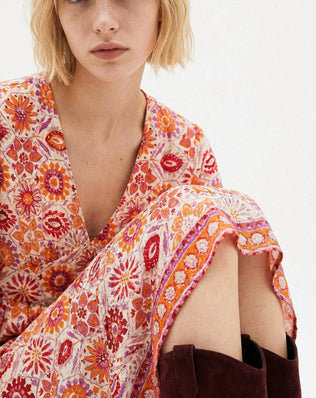 ROBE IMPRIMÉE COURTE ROMANE Not specified