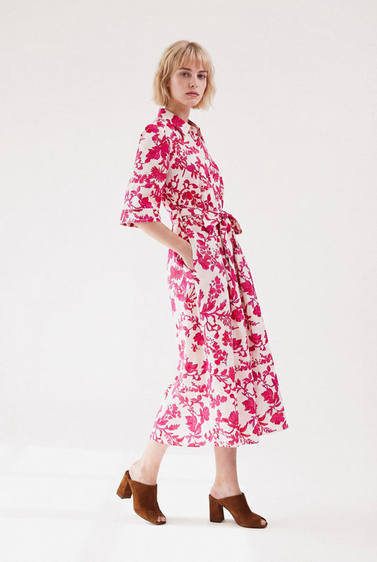 ROBE LONGUE FLEURIE BIBA