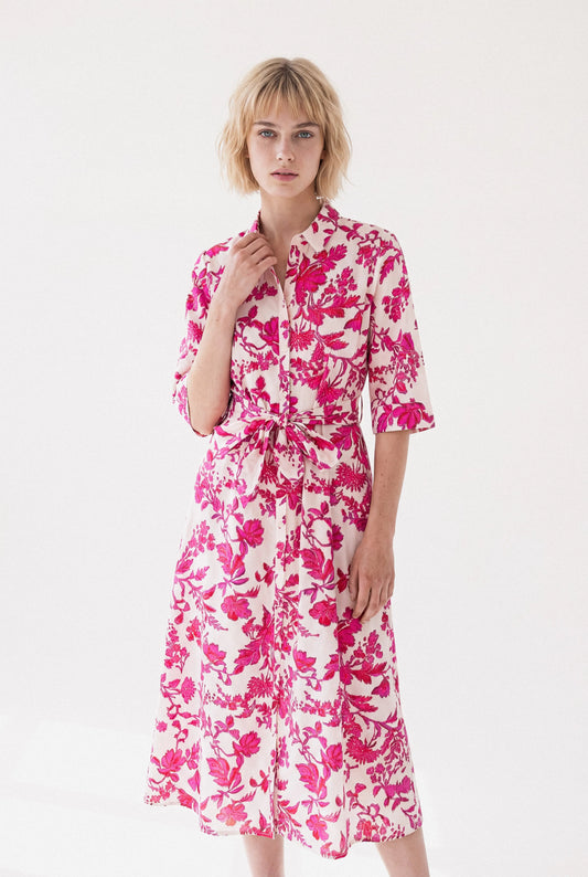 ROBE LONGUE FLEURIE BIBA