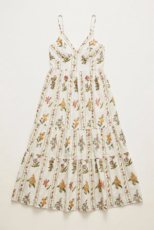 ROBE LONGUE IMPRIMÉE BÉRÉNICE BELLA STAGIONE