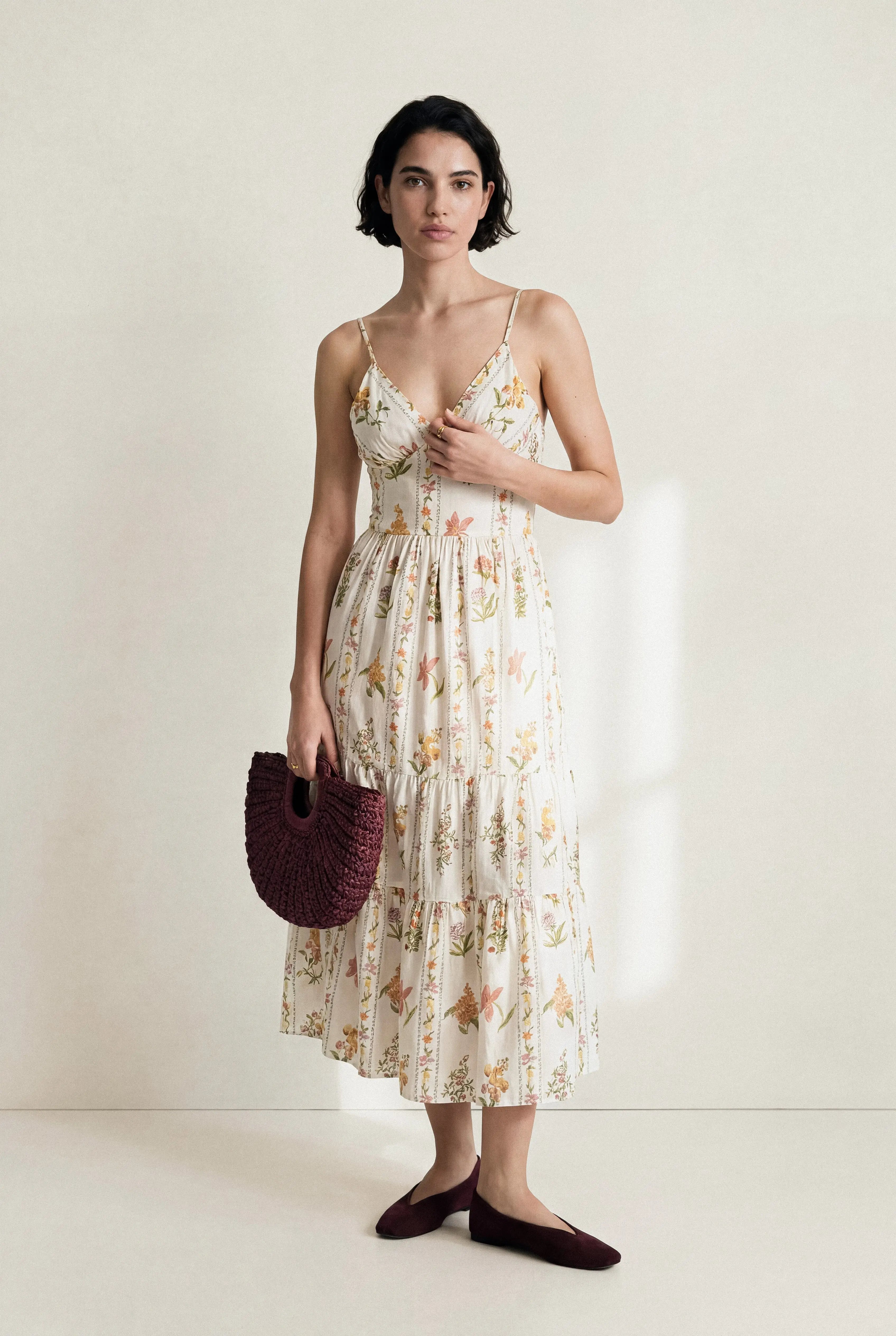 ROBE LONGUE IMPRIMÉE BÉRÉNICE