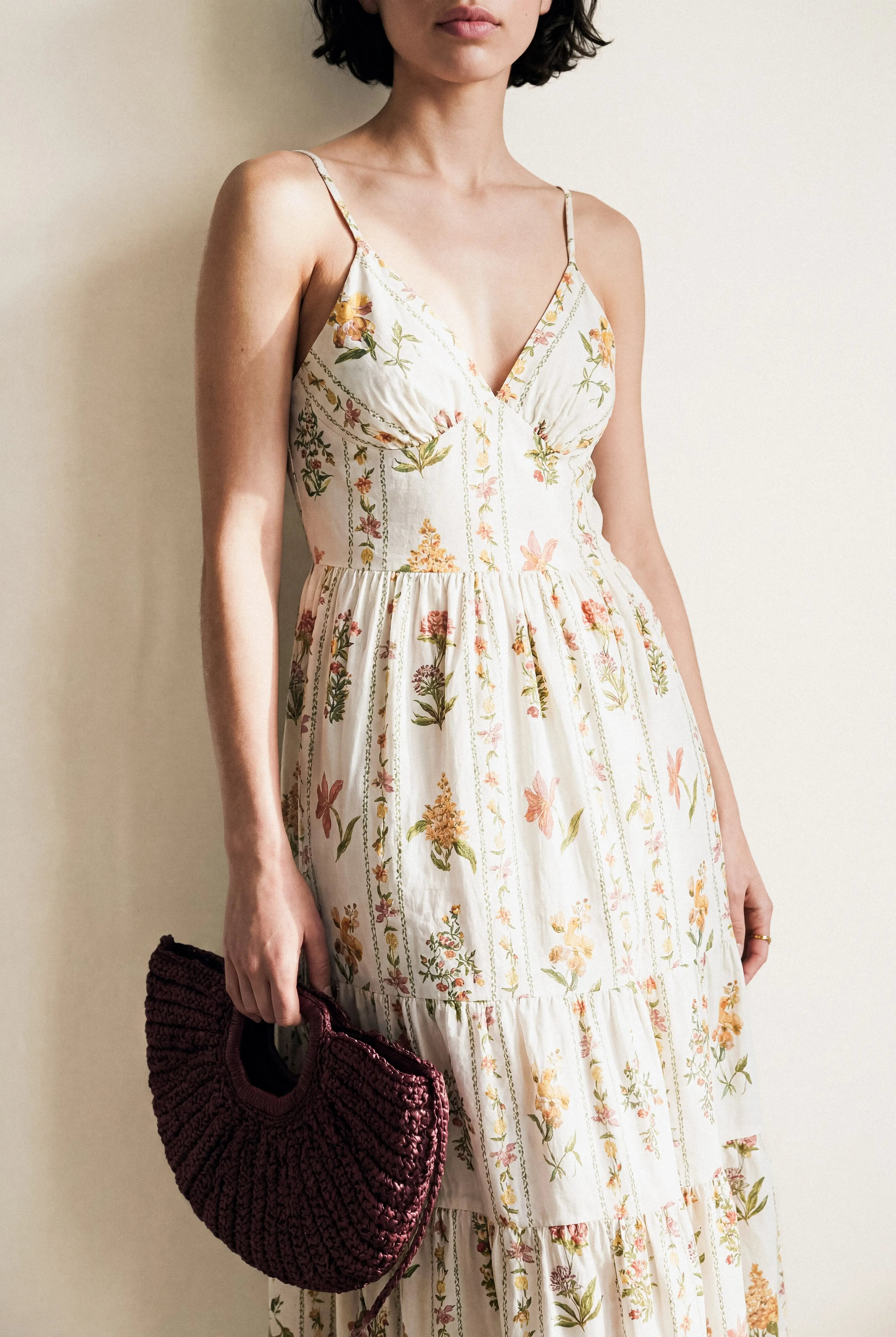 ROBE LONGUE IMPRIMÉE BÉRÉNICE