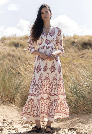 ROBE LONGUE IMPRIMÉE SOFIA Not specified