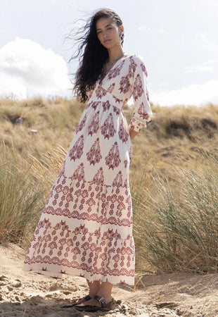 ROBE LONGUE IMPRIMÉE SOFIA Not specified