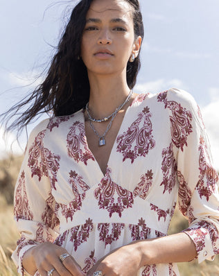 ROBE LONGUE IMPRIMÉE SOFIA Not specified