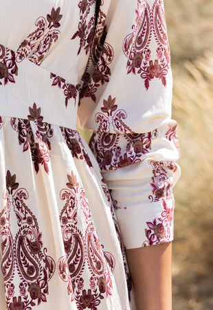 ROBE LONGUE IMPRIMÉE SOFIA Not specified