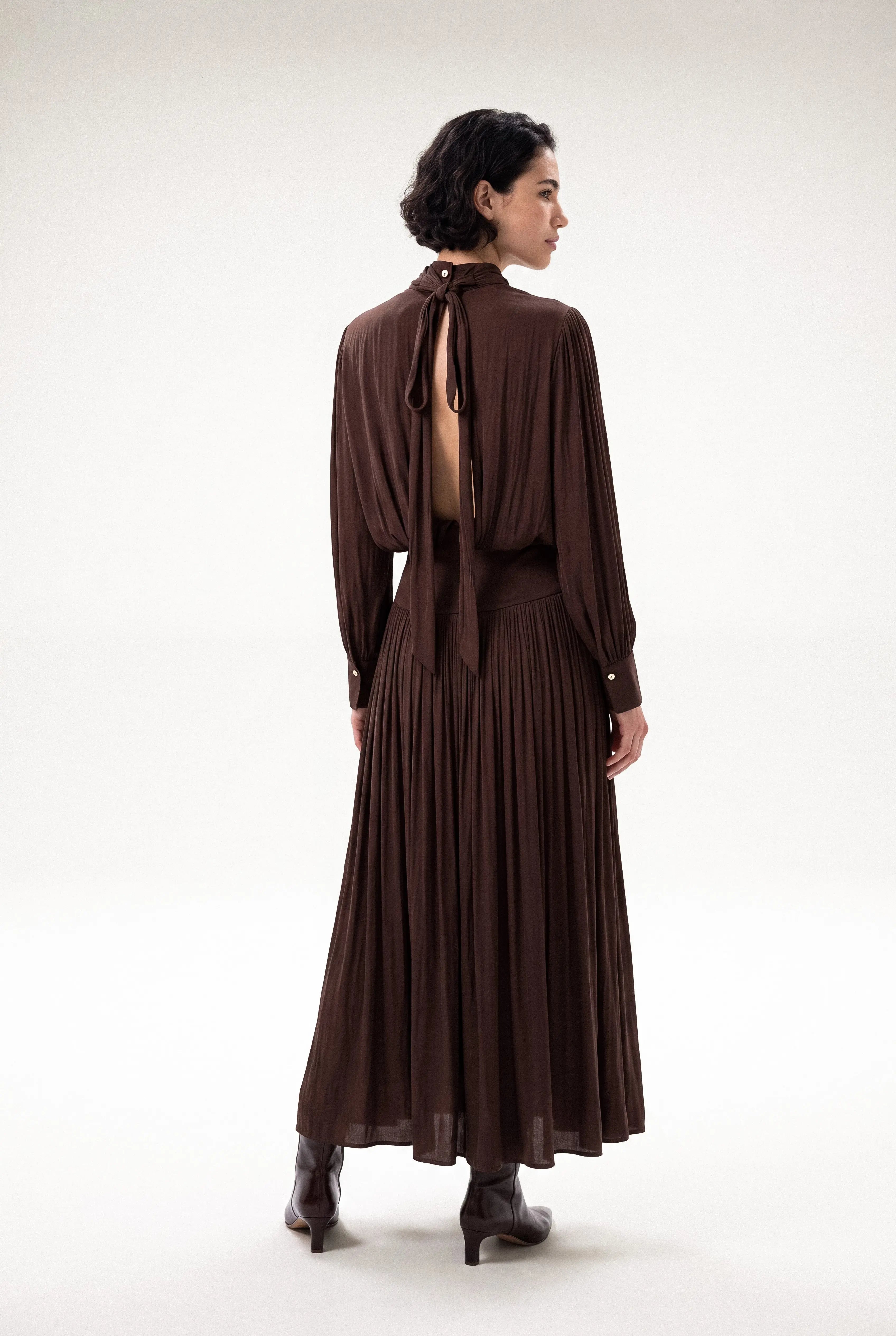 ROBE PLISSÉE DELPHINE
