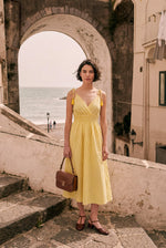 ROBE VICHY À BRETELLES NOUÉES BLANDINE