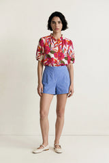 SHORT À RAYURES RÉTRO PERRINE