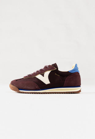 Sneakers Saturno – Nylon & Cuir Fendu RDG