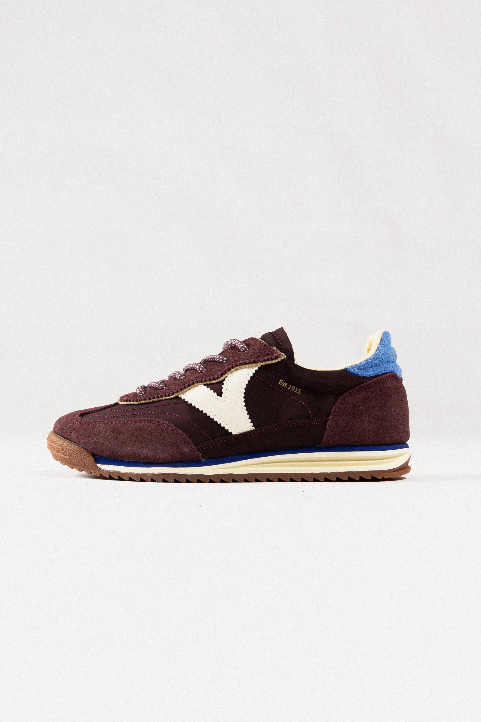 Sneakers Saturno – Nylon & Cuir Fendu RDG