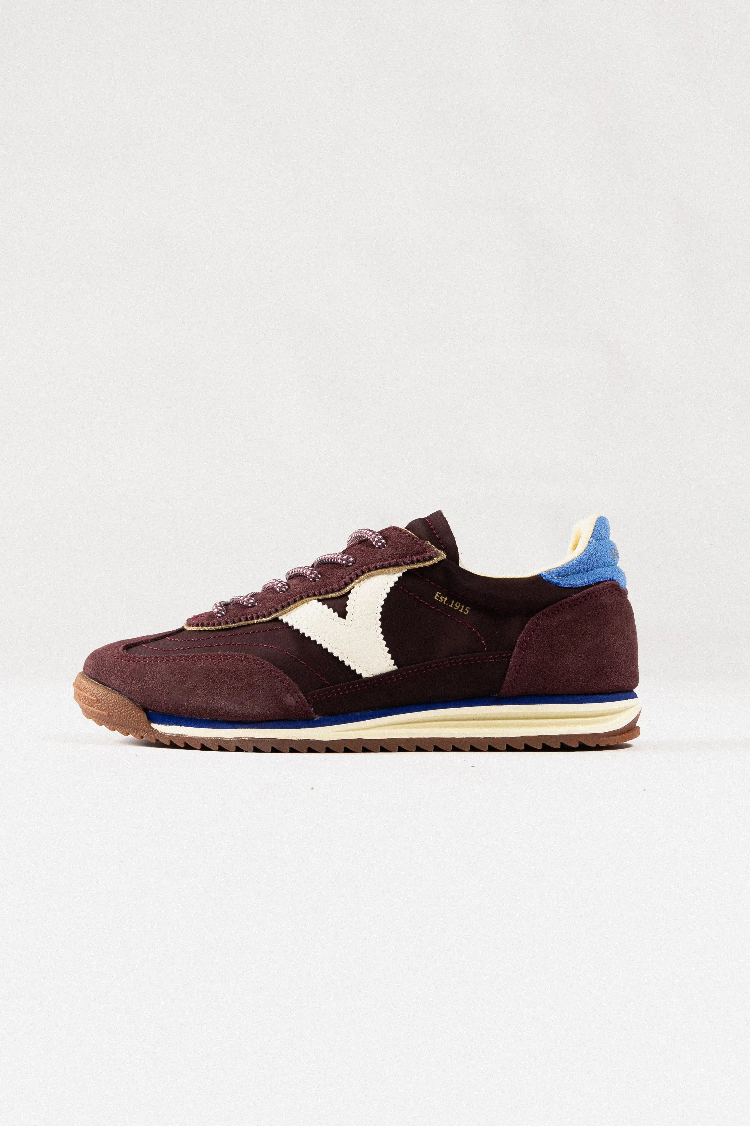 Sneakers Saturno – Nylon & Cuir Fendu RDG