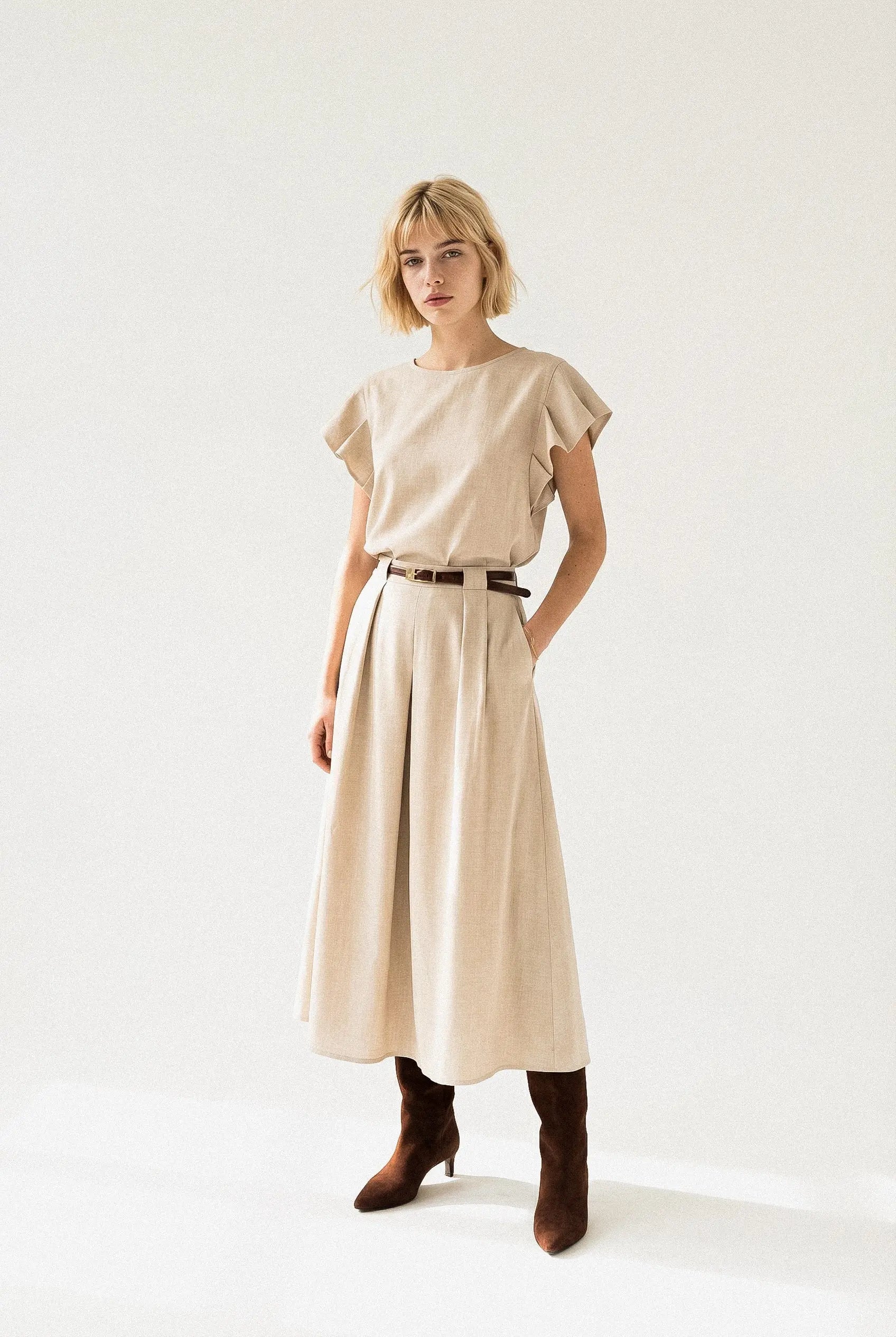 TOP À VOLANTS CLARA Not specified