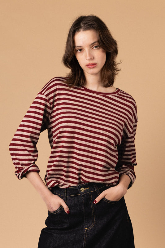 TOP RAYÉ LINA Not specified