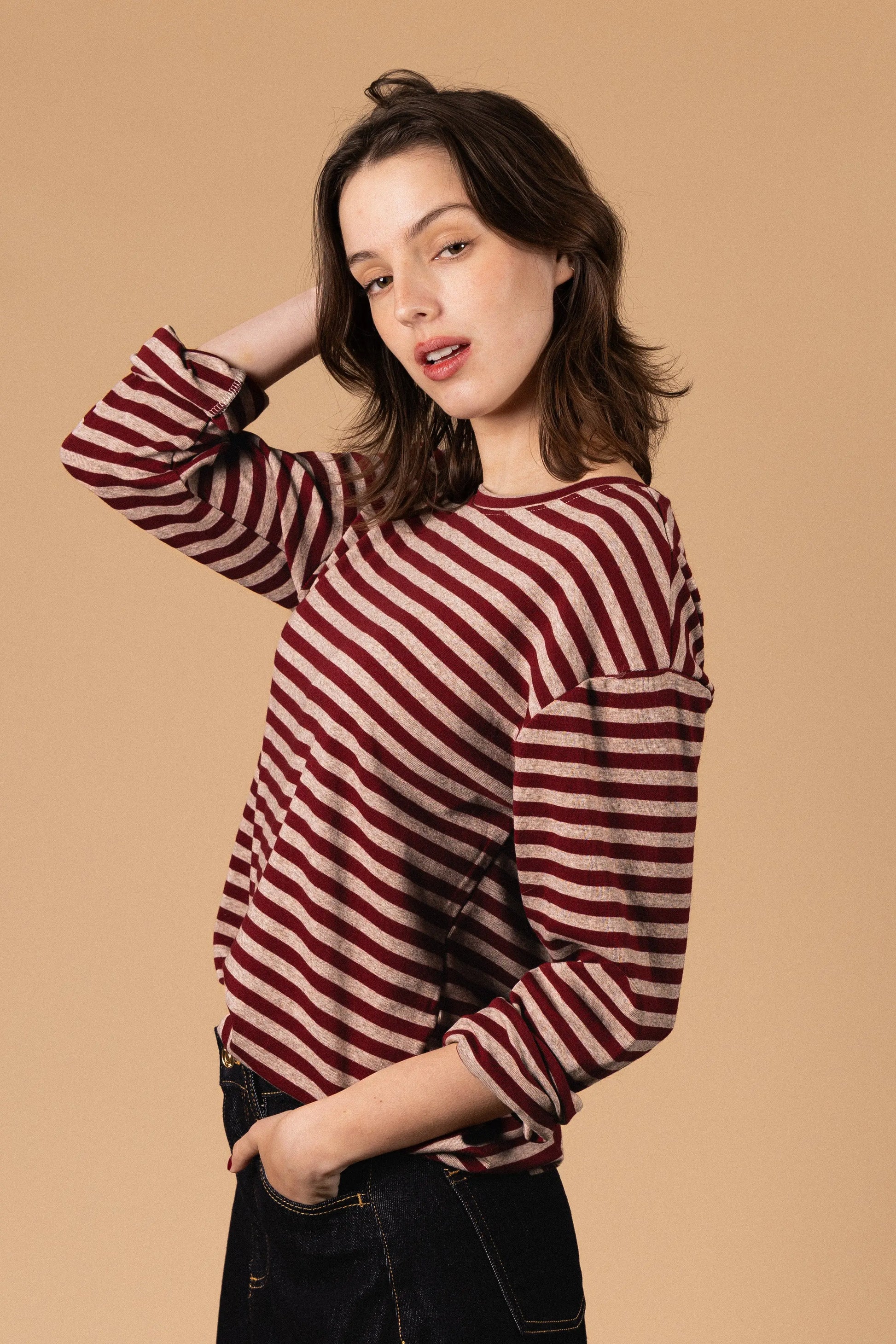 TOP RAYÉ LINA Not specified