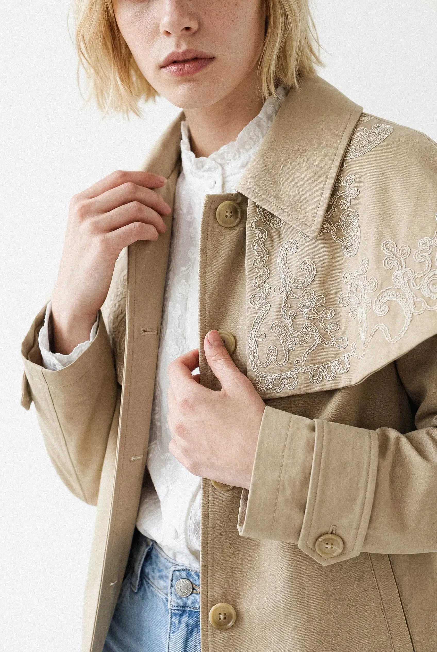 TRENCH COURTE LOUISA Not specified