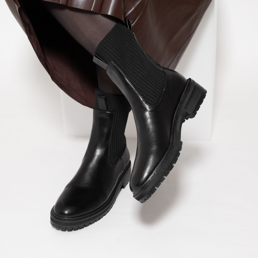 Bottines en Cuir